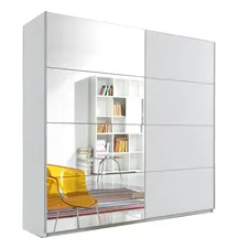 Szafa 2 drzwi przesuwnych z lustrami 221 cm biała 22971658 TYP-58 BETA Podstawowe (1)