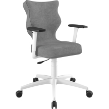 Fotel obrotowy biurowy PERTO BIAŁY Podstawowe (6)