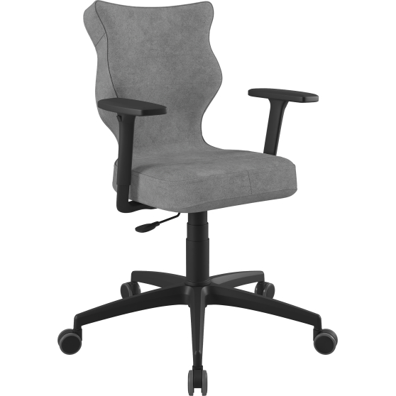 Fotel obrotowy biurowy PERTO PLUS CZARNY Podstawowe (6)