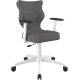 Kolor: Fotel obrotowy biurowy PERTO PLUS BIAŁY Podstawowe (5)