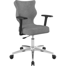 Fotel obrotowy biurowy PERTO PLUS POLER CHROM Podstawowe (6)