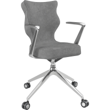 Fotel obrotowy biurowy KUMA POLER CHROM Podstawowe (6)