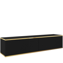 Szafka RTV-135 Czarny Mat ORO MDF Podstawowe