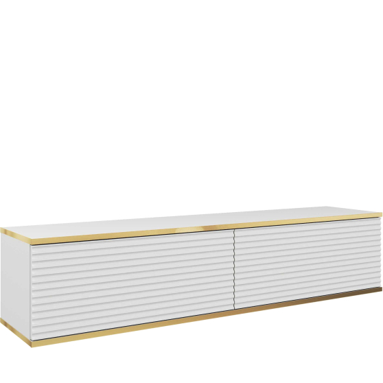 Szafka RTV-135 Biały Mat ORO MDF Podstawowe