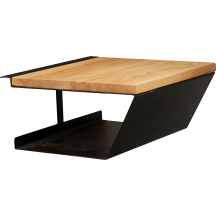 Szafka nocna wisząca drewniana z dzikiego dębu BE-0587-0000 Podstawowe