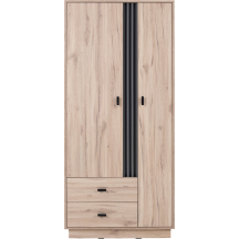 Szafa AL1 ALLMO DĄB ESTANA JASNY Podstawowe