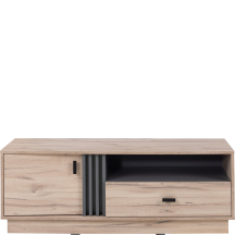 Szafka RTV AL5 ALLMO DĄB ESTANA JASNY Podstawowe