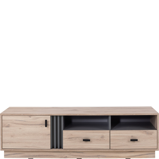 Szafka RTV AL6 ALLMO DĄB ESTANA JASNY Podstawowe