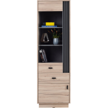 Regał AL3 ALLMO DĄB ESTANA JASNY Podstawowe