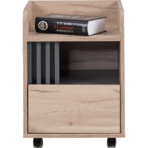 Kontenerek do biurka AL10 ALLMO DĄB ESTANA JASNY Podstawowe