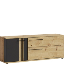 Szafka RTV ML4 MOLTO BLACK Podstawowe