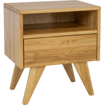 Szafka nocna drewniana dębowa SN301 Podstawowe