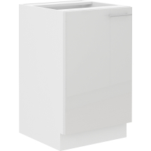 Szafka pod zlewozmywak 1 drzwi 50ZL 1F LARA BIAŁY POŁYSK Podstawowe