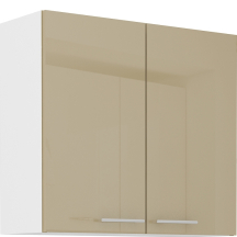 Szafka górna wisząca 2 drzwi 80 G-72 2F LARA CAPPUCINO POŁYSK Podstawowe