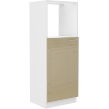 Szafka dolna wysoka słupek pod zabudowę piekarnika 60 DKPL-162 1F LARA CAPPUCINO POŁYSK Podstawowe
