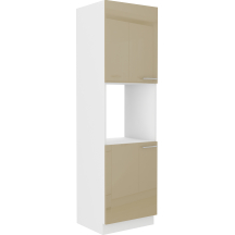 Szafka dolna wysoka słupek pod zabudowę piekarnika 60 DP-210 2F LARA CAPPUCINO POŁYSK Podstawowe