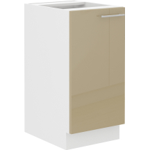 Szafka dolna stojąca 1 drzwi 40 D 1F LARA CAPPUCINO POŁYSK Podstawowe