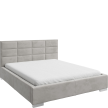 Łóżko tapicerowane 140 x 200 z pojemnikiem POMOZA Podstawowe