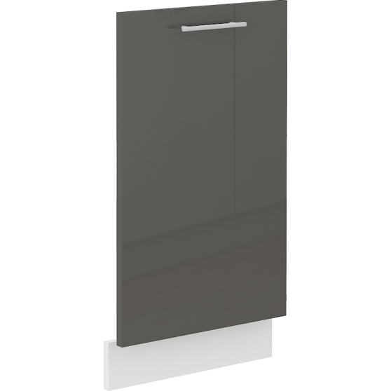 Front od zmywarki ZM 713 x 446 LARA GRAFIT POŁYSK Podstawowe
