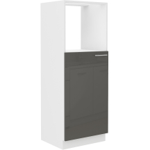 Szafka dolna wysoka słupek pod zabudowę piekarnika 60 DKPL-162 1F LARA GRAFIT POŁYSK Podstawowe