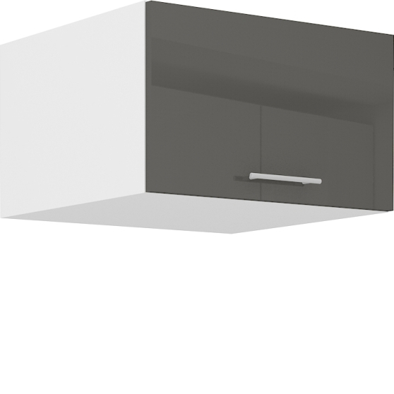 Szafka górna nadstawka 1 klapa 60 NAGU-36 1F LARA GRAFIT POŁYSK Podstawowe