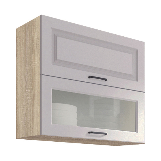 Szafka górna wisząca witryna 2 klapy 80 cm SM-41G SMART CONGO Podstawowe