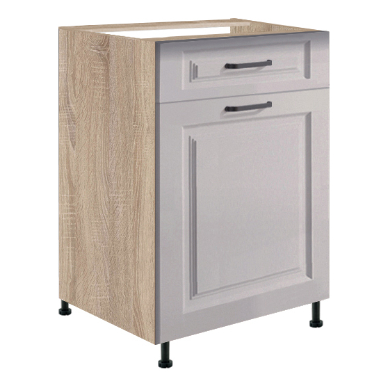 Szafka dolna stojąca 1 szuflada 1 drzwi 50 cm SM-4D SMART CONGO Podstawowe