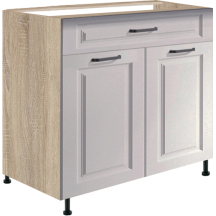 Szafka dolna stojąca 1 szuflada 2 drzwi 80 cm SM-6D SMART CONGO Podstawowe