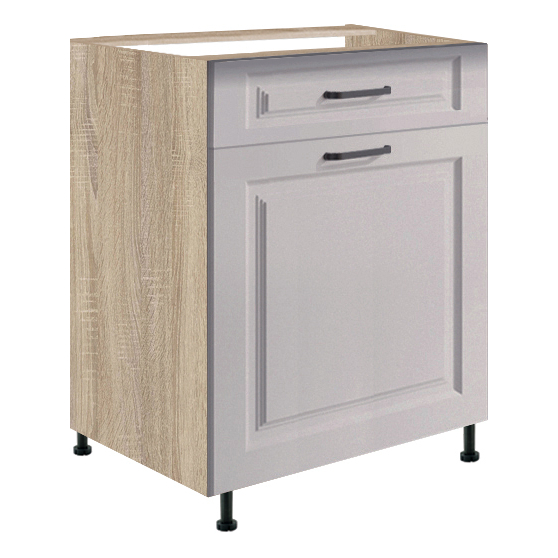 Szafka dolna stojąca 1 szuflada 1 drzwi 60 cm SM-5D SMART CONGO Podstawowe