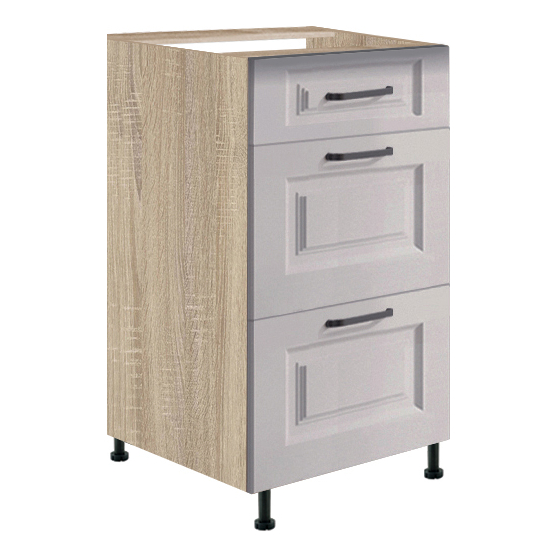 Szafka dolna stojąca 3 szuflady 40 cm SM-8D SMART CONGO Podstawowe