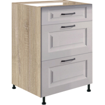 Szafka dolna stojąca 3 szuflady 50 cm SM-9D SMART CONGO Podstawowe