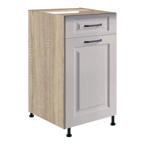 Szafka dolna stojąca 1 szuflada 1 drzwi 40 cm SM-2D SMART CONGO Podstawowe