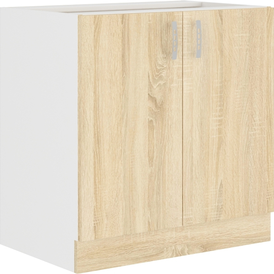 Szafka dolna stojąca 2 drzwi 80 D 2F SARA SONOMA Podstawowe