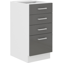 Szafka dolna stojąca 4 szuflady 40D 4S SONIA Podstawowe