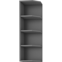 Szafka górna wisząca otwarta narożna 30 G-90 ZAK Podstawowe