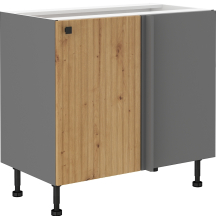 Szafka dolna stojąca narożna 1 drzwi 105 ND 1F AVA Podstawowe
