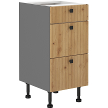 Szafka dolna stojąca 3 szuflady 40 D 3S AVA Podstawowe