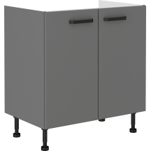 Szafka pod zlewozmywak 2 drzwi 80ZL 2F NESSA Podstawowe