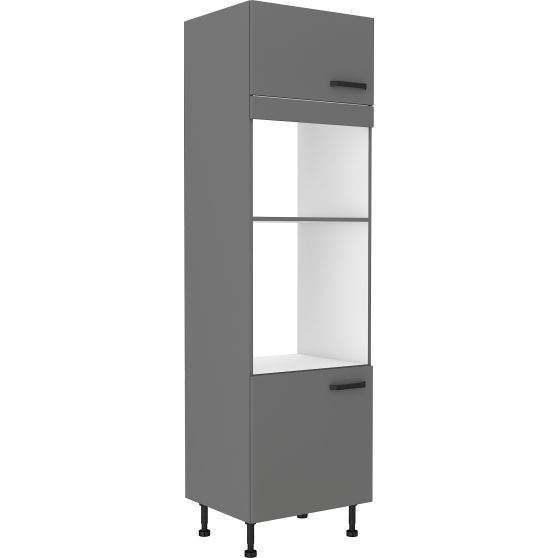 Szafka dolna wysoka słupek pod zabudowę piekarnika i mikrofali 60 DPM-210 2F NESSA Podstawowe