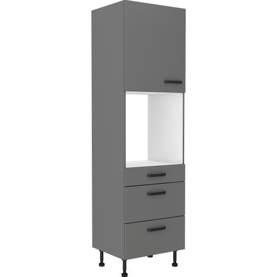 Szafka dolna wysoka słupek pod zabudowę piekarnika 60 DPS-210 3S 1F NESSA Podstawowe