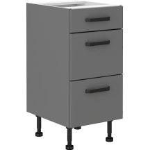 Szafka dolna stojąca 3 szuflady 40 D 3S NESSA Podstawowe