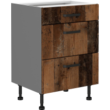 Szafka dolna stojąca 3 szuflady 60D 3S OLD STYLE Podstawowe