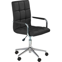 Fotel obrotowy młodzieżowy GONZO 2 Czarny Podstawowe