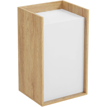 Szafka 1D Hikora Naturalna / Biel Alpejska MOBIUS Podstawowe