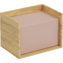 Szafka niska 1D Hikora Naturalna / Antyczny Róż MOBIUS Podstawowe