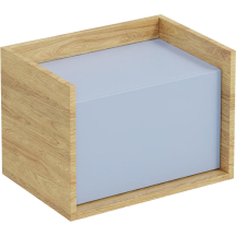 Szafka niska 1D Hikora Naturalna / Niebieski Horyzont MOBIUS Podstawowe