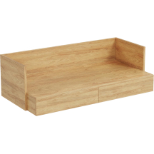 Biurko 2S Hikora Naturalna MOBIUS Podstawowe