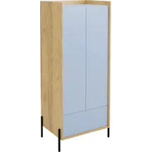 Szafa 2D Hikora Naturalna / Niebieski Horyzont MOBIUS Podstawowe