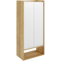 Szafa 2D Hikora Naturalna / Biel Alpejska MOBIUS Podstawowe