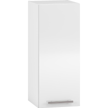 Szafka górna wisząca 1 drzwi G-30/72 Biały / Biały Połysk VENTO Podstawowe